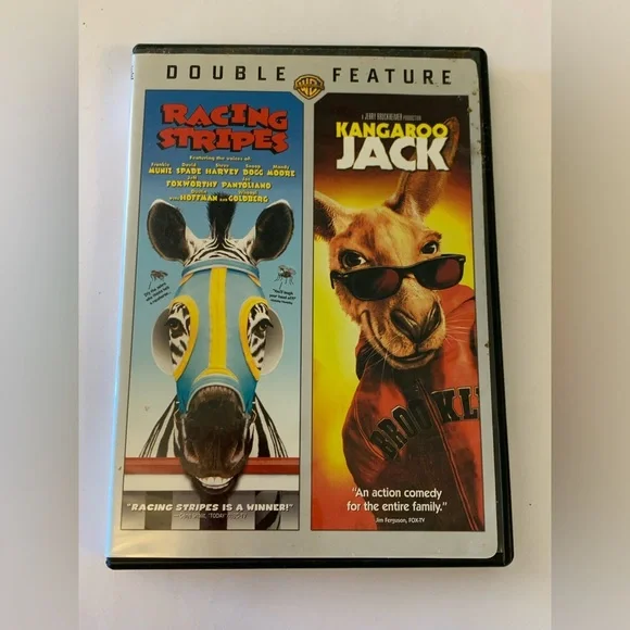 Racing Stripes and Kangaroo Jack Double Feature DVD - Picture 1 of 3